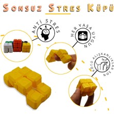 1001 Stres Küpü Sonsuz Küp Fidget Popit (Sarı)