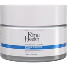 1001 Rimu Health Su Bazlı Moisturizer Nemlendirici Aydınlatıcı Yüz Kremi 50 ml (Hyaluronic Acid - Ni