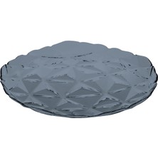 1001 Paşabahçe Estrella Yemek Tabağı Gri - 28CM - 6'lı