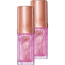 1001 True Nourishing Dudak Yağı 7 Ml. Shimmering Petal Ikili Set