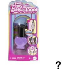 1001 Mini Barbieland™ Cdu Barbie Mini Barbieland Fashionistas Bebekler, 'oje Şişesi' Içinde 4 Cm'lik
