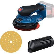 1001 Gex 18V-150-3 Akülü Eksantrik Zımpara Makinesi | 18 V Sistem; : 1x Zımpara Kağıdı, Toz Kutusu