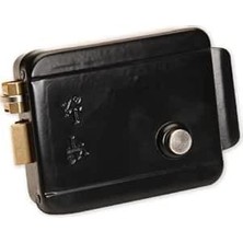 1001 Yt Elektrikli Tirajlı Kapı Kilidi, 70 mm Pirinç Silindir, Çift Yöne Açılır, 12V Ac, Apartman