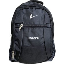 1001 Tahticmer Escape Okul Sırt Çantası 15 Inç Laptop Notebook Siyah Renk 4 Farklı Bölme 31X44 cm E