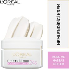1001 L’oréal Paris 3 Etkili Günlük Bakım Kremi Hassas Ciltler 50ML, 50 ml