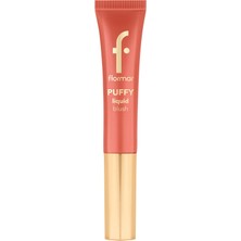 1001 Puffy Liquid Nemlendirici Etkili & Parlak Bitişli Sünger Aplikatörlü Likit Allık
