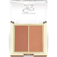 1001 Iconic Blush Duo No: 05 Warm Pearl - Ikili Mat ve Saten Allık