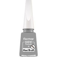 1001 Nail Enamel Yüksek Pigmentli & Parlak Bitişli Oje FNE-417 Steel Gray