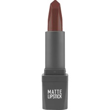 1001 Yoğun Renk Veren Uzun Süre Kalıcı Nemlendirici Kadifemsi Mat Ruj - Matte Lipstick 413 Dusty Plum