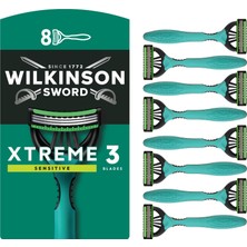 1001 Xtreme 3, Oynar Başlıklı Kullan At Tıraş Bıçağı 8'li Paket