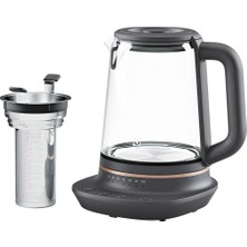 1001 E7GK1-8BP Explore 7 Cam Kettle | 1.7l Kapasite, Demlik Sepeti, Ayarlanabilir Sıcaklık, Sıcak Tutm
