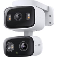 1001 C246D | 2k 3mp Çift Lensli Akıllı Güvenlik Kamerası | Pan/tilt | Iç ve Dış Mekan | IP65 | A