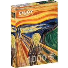 1001 1000 Parça Yapboz - Edvard Munch: Çığlık