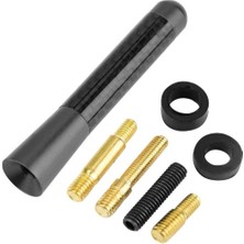 1001 Uni̇versal Karbon Fi̇ber Oto Çubuk Radyo Anteni̇ 12 cm