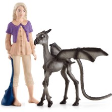 1001 Luna Lovegood Baby Thestral Oyuncak | Kız ve Büyülü Yaratıklı Figür Seti, Çocuklar ve Koleks