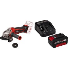 1001 Te-Ag 18/115 Q Li Solo, Akülü Avuç Taşlama ve Einhell 18V 4,0 Ah Pxc Starter Kit (Başlangıç S