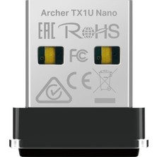 1001 Archer TX1U Nano; AX300 Mbps, Nano Tasarım, Tak ve Çalıştır, Linux ve Windows(11/10/7) Destekli