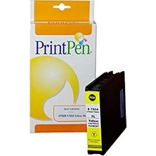 1001 Epson T7554XL (C13T755440) Sarı (4k) Yüksek Kapasite Muadil Inkjet Kartuş