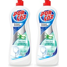 1001 Bulaşık Elde Yıkama Deterjanı Aloe Vera 675 ml (2 Paketi)