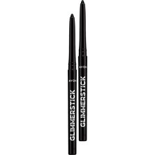 1001 Glimmersticks Asansörlü Açılıp Kapanabilen Göz Kalemi Blackest Black Ikili Set