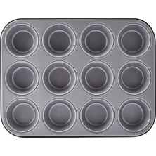 1001 Muffin Kalıbı 12 Bölmeli Tartolet Kalıbı 12 Li Kek Kalıbı Çok Amaçlı Kalıp