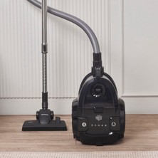 1001 Vantuz Action Force X10 Elektrikli Süpürge Black