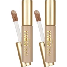 1001 Stay Perfect Yüksek Pigmentli & Yarı Mat Bitişli Likit Kapatıcı 006 Medıum Beıge (2 Paketi)