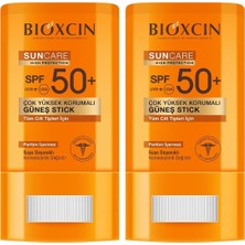 1001 Stick Spf 50 Hassas Bölgeler Için Yüksek Korumalı Güneş Kremi (2 Paketi)
