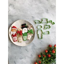 1001 Çok Parçalı Noel Kalıpları/hamur Şekillendirici Seti