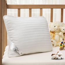 1001 Saten Kılıflı Bebek Yastığı, 250 gr 1. Sınıf Boncuk Silikon, Otel Kalitesi, Antibakteriyel