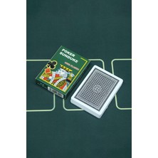 1001 Siyah Pvc Plastik Su Geçirmez Iskambil Poker Oyun Kağıdı CIN444SY