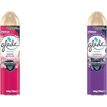 1001 Aerosol Aşkın Büyüsü Oda Kokusu 300 ml (1 x 300 Ml) ve Glade Aerosol Lavanta Ferahlığı Oda K