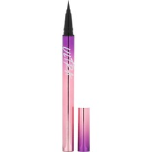 1001 Su, Ter ve Yağa Dayanıklı, 48 Saate Kadar Kalıcı Eyeliner Ultra Powerproof Thin Pen Liner (Blac
