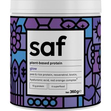 1001 Saf Bitkisel Protein + Superfood Mix, Glow (360 Gr)