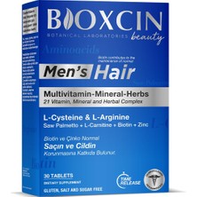 1001 Men’s Hair Tablet – L-Arginin, Cüce Palmiye, L-Karnitin, Biotin ve Çinko Içeren Erkeklere Ö