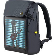 1001 Pixoo Pixoo Pixoo Pixoo Art Laptop Sırt Çantası Erkek 15 Inç Su Geçirmez Okul Sırt Çantası L