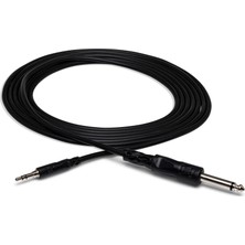 1001 3.5 mm Trs (M) - 1/4 Inç Ts (M) Mono Kablo 3 M (CMP-110) | Ses, Kayıt ve Sinyal Yönlendirme Için