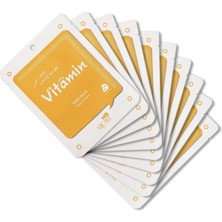 1001 Mjcare On Vitamin Mask -Vitaminli Yüz Maskesi 10'lu