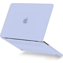 Motto Ticaret Mey Ithalat®   Macbook Pro 13 2021 Macbook Buzlu Kapak - Lila