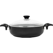 1001 Plusx 28CM Granit Sığ Tencere