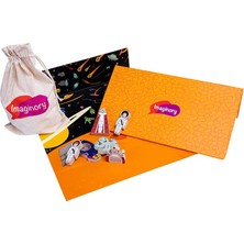 1001 Eğitici Ahşap Hikaye Seti - Uzay Teması