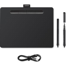 1001 Intuos Medium Çizim Tableti, Çizim ve Fotoğraf Düzenleme Için Tablet, Basınca Duyarlı Kalemli