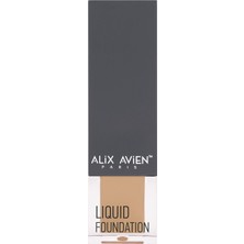 1001 Güneş Koruyucu SPF35 Nemlendirici Etkili Kremsi Likit Fondöten - Liquid Foundation 305 Warm Sand
