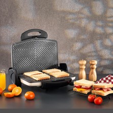 1001 Schafer Grill Chef Tost Makinesi-Krem