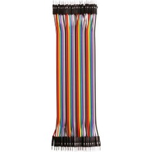 1001 40 Adet Erkek-Erkek Jumper Kablo 20CM