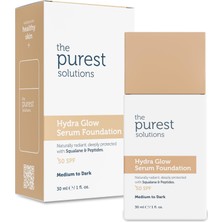 1001 Nemlendirici & Canlandırıcı Serum Fondöten Spf 50, 30 Mililitre – Orta/koyu Ton