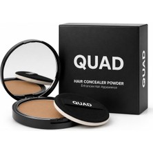 1001 Unisex Saç ve Sakal Kapatıcı Dolgunlaştırıcı Pudra, Açık Kahve, 10GR, Doğal Görünüm, An