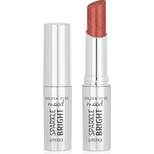 1001 Mood Sparkle Bright Lipstick NO:152 Peach Glam - Işıltılı Ruj
