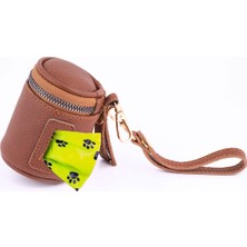 1001 Poobag - Bebek Bezi Kirli Poşeti ve Köpekler Için Kaka Poşeti Taşıma Çantası (Taba)