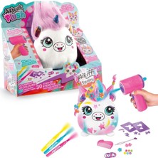 1001 Airbrush Plush Hair'iffic Saç Tasarımı Oyun Seti, 17CM Squishy, Princess